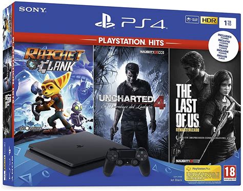 Check spelling or type a new query. CONSOLA PS4 1TB SLIM+3 JUEGOS HITS 1019949 | Electrónica ...