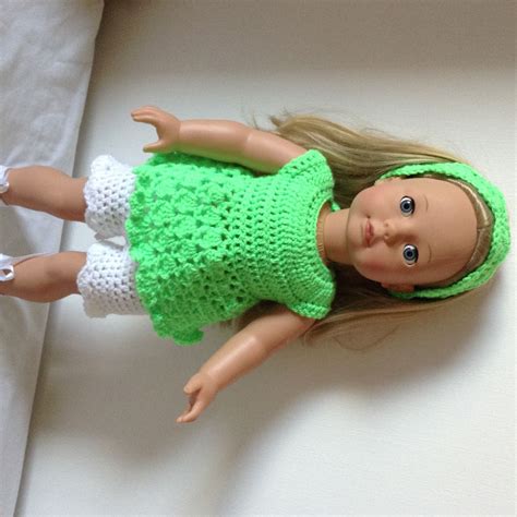 pdf crochet pattern for 18 inch doll american girl doll or etsy uk