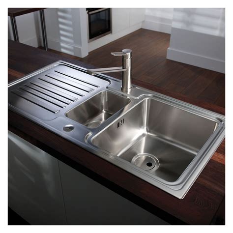 Abode Aw5048 Apex 15 Bowl Stainless Steel Sink Sinks