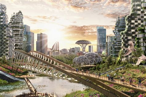 This Is What A City ‘will Look Like In 2100 With Rain Absorbing