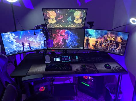 Updated 2pc Stream Setup Video Game Room Design Video Game Rooms
