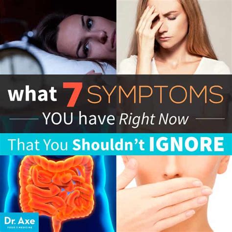 What 7 Symptoms You Have Now That You Shouldnt Ignore