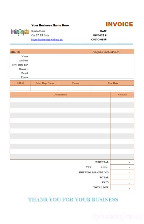 ms excel customer services invoice templates