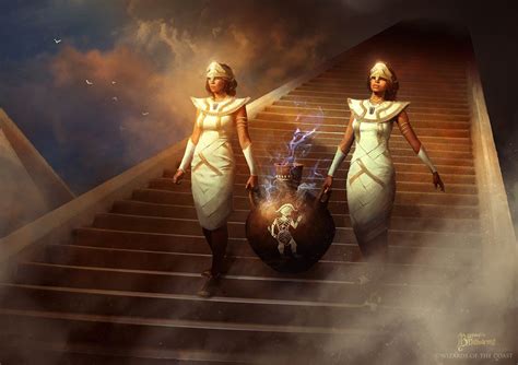 Loyal Retainers Invocations Mtg Art From Amonkhet Set By Bastien L