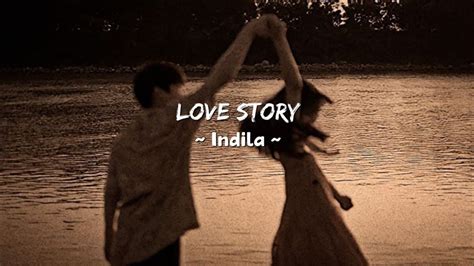 Indila Love Story Lyrics Sped Up Youtube