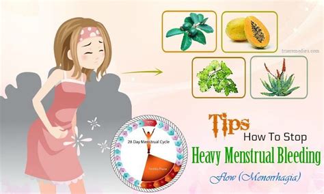 64 Tips How To Stop Heavy Menstrual Bleeding Flow Menorrhagia