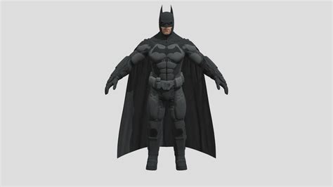 Batman Arkham Origins Batman Download Free 3d Model By Ewtube0