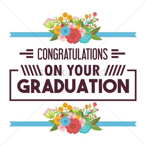 Congratulations On Your Graduation Vector Image 1797296 Stockunlimited