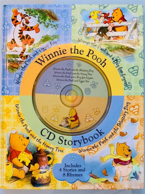 Disney 45 Books Collection Winnie The Pooh Cd Storybook And More
