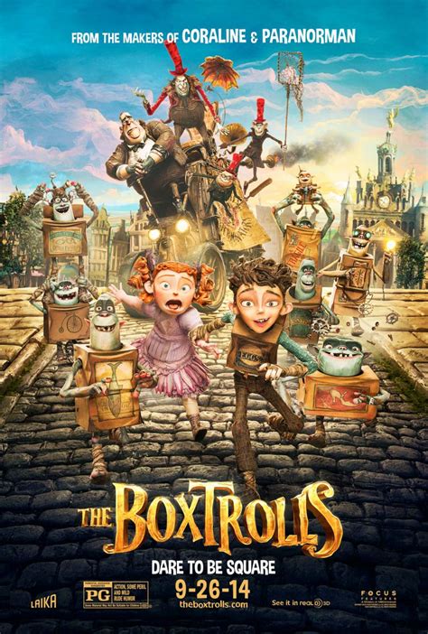 The Boxtrolls Dare To Be Square In The New Poster