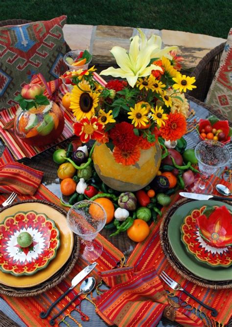 Chic Mexican Inspired Tablescapes For Your Fiesta Party Ideas Party