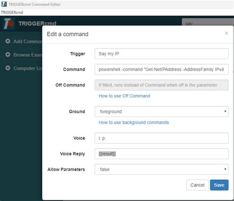 Say My Ip Triggercmd Forum