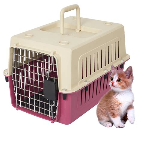 Hard Sided Carriers Lucky Tree 4 Size Pet Carrier Cat Carriers Kennel