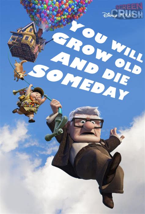Disney•pixar Parody Posters Up Walt Disney Characters Photo
