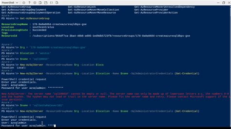 Creating Azure Sql Databases Using Powershell Youtube