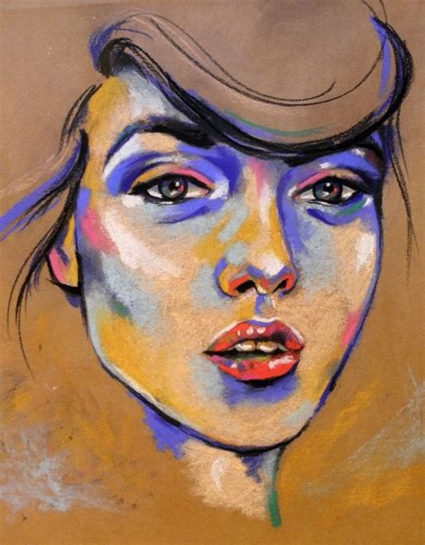Soft Pastel Painting Face