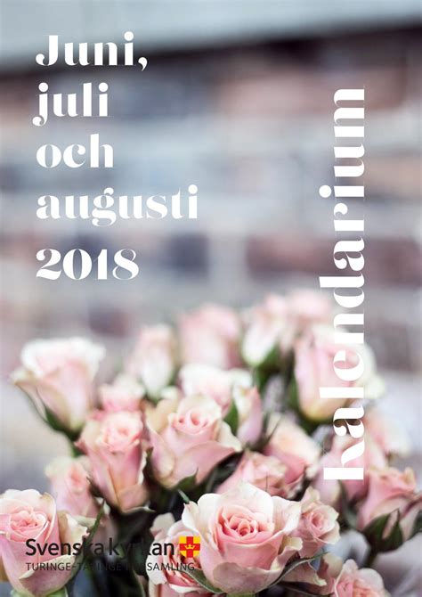 Juni Juli Augusti Månadsblad By Svknykvarn Issuu