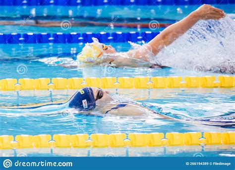Melbourne 2022 Fina World Short Course Swimming Championships Day 1 Editorial Stock Image