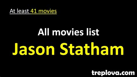 Statham with dwayne johnson in the upcoming fast & furious spinoff, hobbs & shaw. Movies List of Jason Statham - YouTube