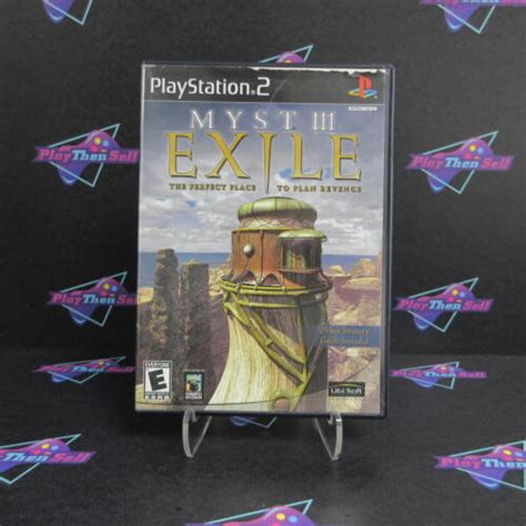 Myst Iii Exile Ps Playstation Ad Complete Cib See Pics
