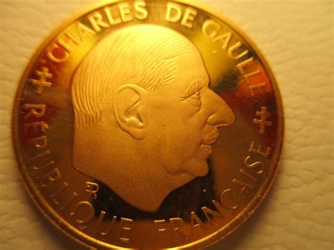 France 1 Franc Charles De Gaulle 1988 Or Catawiki