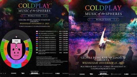 Satu Satunya Tiket Coldplay Yang Harganya Dua Digit Apa Benefit Beli