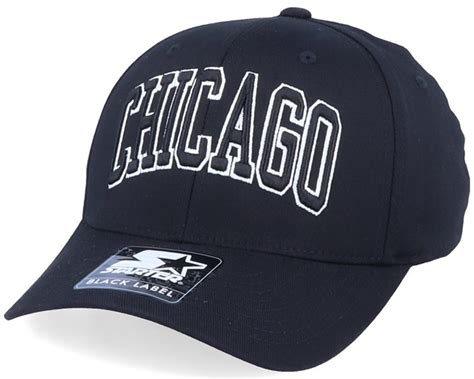Chicago Cap Blackwhite Flexfit Starter Caps