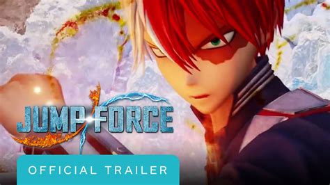 Jump Force Official Shoto Todoroki Trailer Elegend Gaming