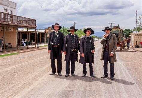 The wild west trope as used in popular culture. Tombstone's Wild West - A Holiday Away