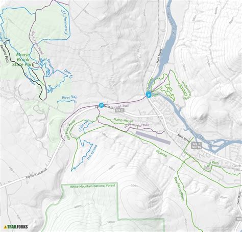 Gorham New Hampshire Mountain Biking Trails Trailforks