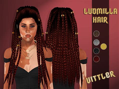 Ludmilla Hair Ts3 Vittler Universe