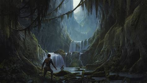 Download 1920x1080 Star Wars Jedi: Fallen Order, Waterfall ...
