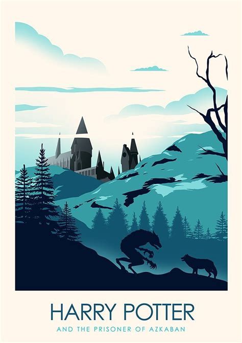 Harry Potter And The Prisoner Of Azzann Poster Art Print By Artist Mark