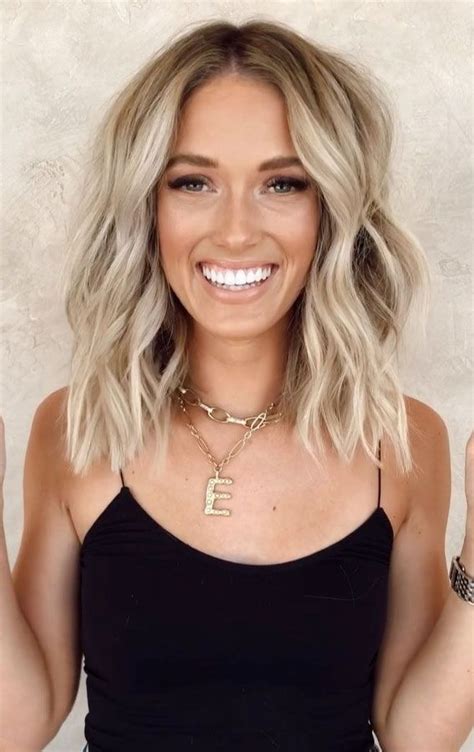 Gorgeous Hair Color Ideas That Worth Trying Lob Blonde Gorgeous