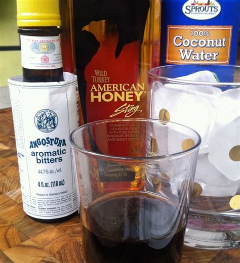 Angostura bitters, grapefruit juice, rosemary, wild turkey american honey. Wild Turkey American Honey Sting Cocktail Recipe