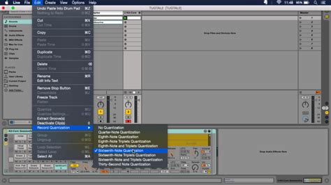 Ableton Live Tutorial Beginning A Live Project With Drums