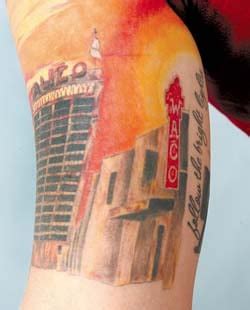 Waco Tattoo Artists Say It S Common To Show Local Pride By Getting Marked