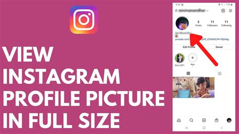 How To View Instagram Profile Picture In Full Size Youtube