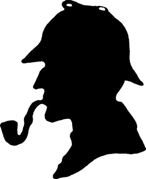 Sherlock Holmes Silhouette Sherlock Detective