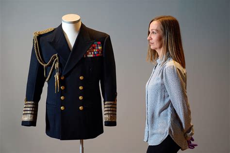 prince philip s naval uniform goes on display on anniversary of his death