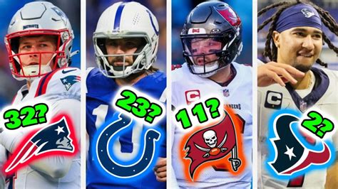 Ranking All 32 Nfl Teams Starting Quarterbacks From Worst To First