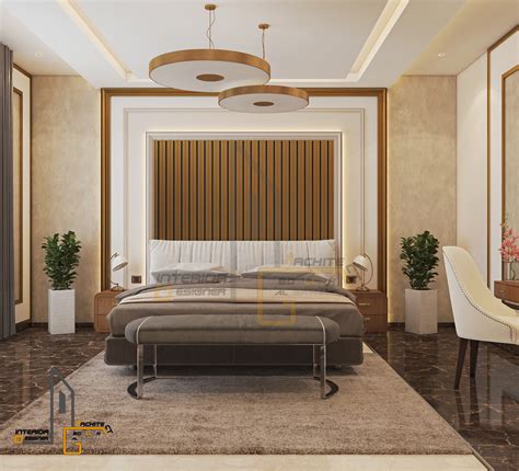 Modern Bedroom For Villa In Uae On Behance
