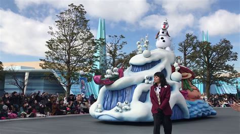 Frozen Fantasy Parade At Tokyo Disneyland Youtube
