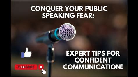 How To Overcome Fear Of Public Speakingconquer Your Public Speaking