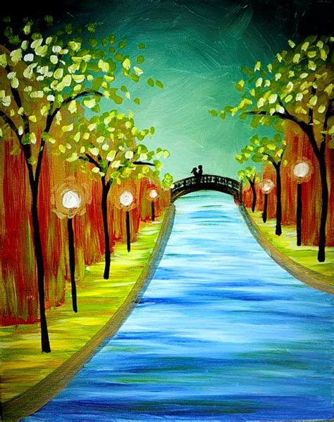 60 Easy Acrylic Canvas Painting Ideas For Beginners