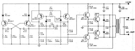 12v To 220v 100w Transistor Inverter Diagram Super Circuit Diagram