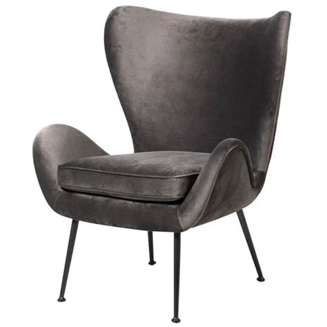 Grey Wingback Chair By The Orchard Furniture