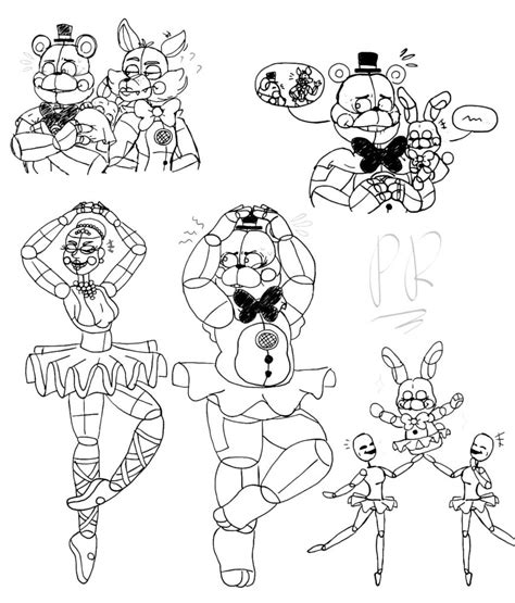 Dibujos De Five Nights At Freddys Para Colorear Wonder Day — Dibujos