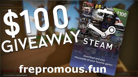 Our steam wallet gift code generator is 100% free. $100 stream gift card giveaway |2019 | Gift card, Gift card giveaway, Cards