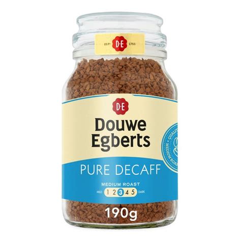 Add tesco finest roast & ground colombian coffee decaffeinated 227g add tesco finest roast & ground colombian coffee decaffeinated 227g to basket. Douwe Egberts Pure Decaffeinated Instant Coffee (UK) 190G
